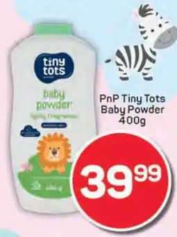 Pick n Pay PnP Tiny Tots Baby Powder 400g offer