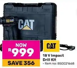 Game 18 V Impact Drill Kit offer