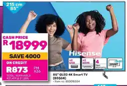 Game 85 QLED 4K Smart TV (85Q6N) offer