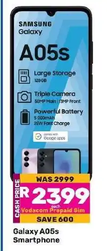 Game Galaxy A05s Smartphone offer