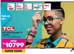 Game TCL 65 QLED Google TV (65P8K) offer