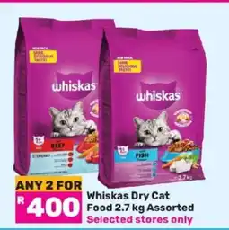 Game Whiskas Dry Cat Food 2.7 kg Assorted offer