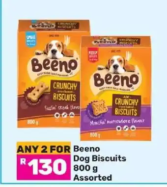 Game BEENO Dog Biscuits offer