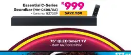 Game Essential C-Series Soundbar (HW-C400/XA) offer