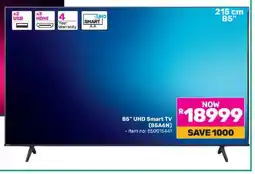 Game 85 UHD Smart TV (85A6N) offer
