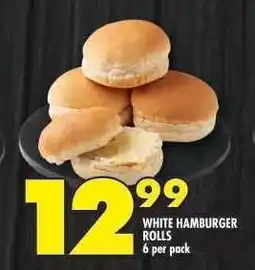 Shoprite White Hamburger Rolls offer