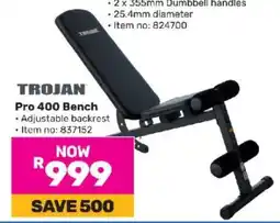 Game Trojan Pro 400 Bench offer