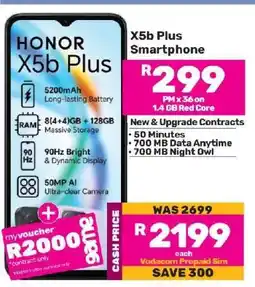 Game HONOR X5b Plus Smartphone offer