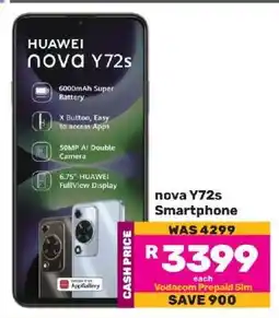 Game Nova Y72s Smartphone offer