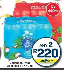 Pick n Pay Hypermarket Caribbean Twist Assorted 6 x 440ml offer