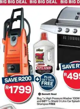 Pick n Pay Hypermarket Bennett Read High Pressure Washer 100W offer