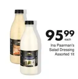 Save Hyper Ina Paarman's Salad Dressing Assorted offer