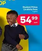 PEP Student Prince L/S Shirts 4 Years-Each offer