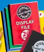 PEP Student Prince Display File 20 Page offer