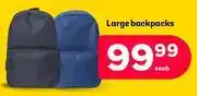 PEP Large Backpacks-Each offer