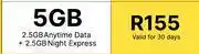 PEP MTN Monthly Data Bundle 5GB offer
