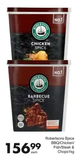 Save Hyper Robertsons Spice BBQ/ Chicken/ Fish/ Steak & Chops offer