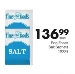 Save Hyper Fine Foods Salt Sachets offer