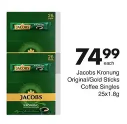 Save Hyper Jacobs Kronung Original/ Gold Sticks Coffee Singles offer
