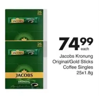 Save Hyper Jacobs Kronung Original/ Gold Sticks Coffee Singles offer