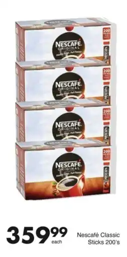 Save Hyper Nescafé Classic Sticks offer