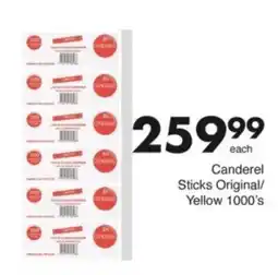 Save Hyper Canderel Sticks Original/ Yellow offer