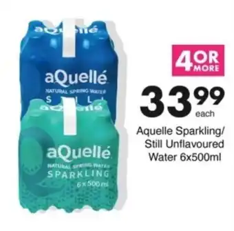 Save Hyper Aquelle Sparkling/ Still Unflavoured Water offer