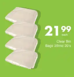 Save Hyper Clear Bin Bags 25mic offer