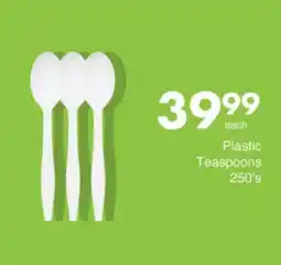 Save Hyper Plastic Teaspoons offer