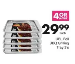 Save Hyper UBL Foil BBQ Grilling Tray offer