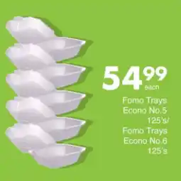 Save Hyper Fomo Trays Econo No.5/ Fomo Trays Econo No.6 offer