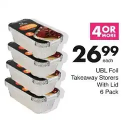 Save Hyper UBL Foil Takeaway Storers With Lid offer