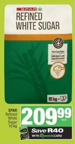 Spar Savemor SPAR Refined White Sugar offer