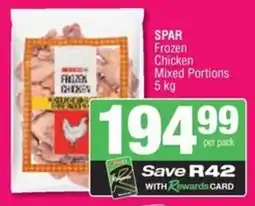 Spar Savemor SPAR Frozen Chicken Mixed Portions offer