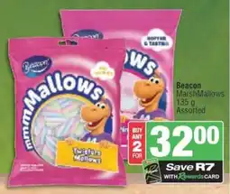 Spar Savemor Beacon Marshmallows Assorted offer