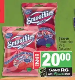 Spar Savemor Beacon Smoothies Assorted offer