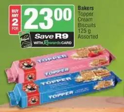 Spar Savemor Bakers Topper Cream Biscuits Assorted offer
