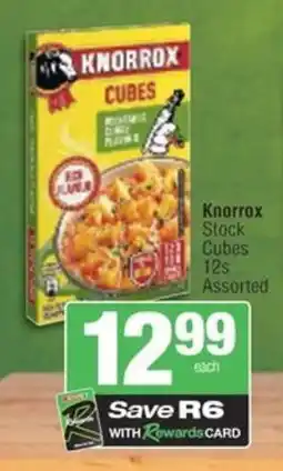 Spar Savemor Knorrox Stock Cubes Assorted offer