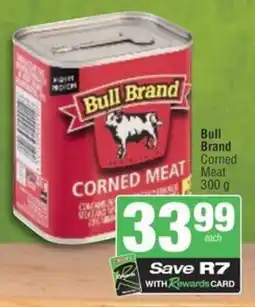 Spar Savemor Bull Brand Corned Meat offer