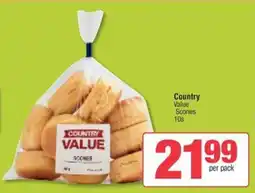 Spar Savemor Country Value Scones offer