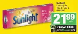 Spar Savemor Sunlight Laundry Bar Assorted offer