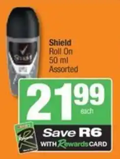 Spar Savemor Shield Roll On Assorted offer