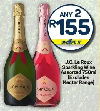 Pick n Pay J.C. Le Roux Sparkling Wine Assorted offer