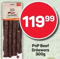 Pick n Pay PnP Beef Dröewors offer