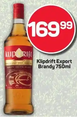 Pick n Pay Klipdrift Export Brandy offer