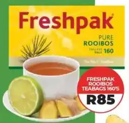 1UP Freshpak rooibos teabags offer