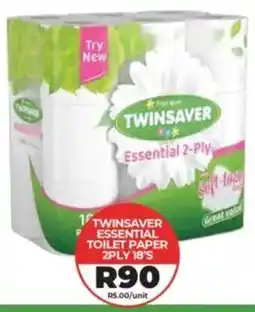 1UP Twinsaver essential toilet paper 2ply offer