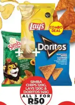 1UP Simba chips, lays & doritos offer