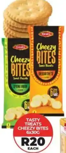 1UP Tasty treats cheezy bites offer