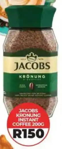 1UP Jacobs kronung instant coffee offer